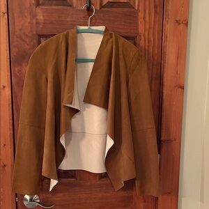 Brown Suede Women's Jacket